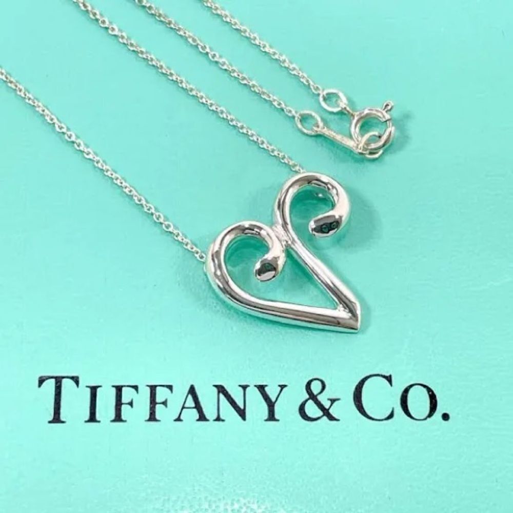 Tiffany & Co. Paloma Picasso Aries Zodiac Necklace Sterling Silver